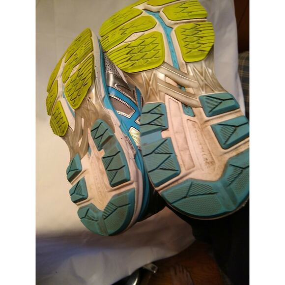 Asics GT-2000 (T657N) Athletic Women's Shoes Multi-Color Green Blue US-Size 8 - Picture 7 of 7